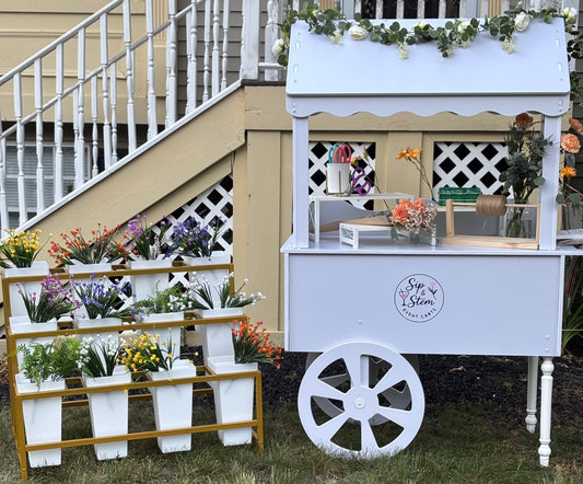 Flower Bouquet Cart (Deposit Only)